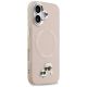 4. Etui Karl Lagerfeld Karl & Choupette Pins MagSafe do iPhone 17 różowe