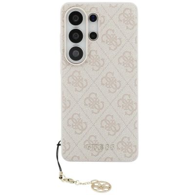 Etui Guess 4G Classic Logo Charm MagSafe na Samsung Galaxy S26 Ultra - różowe