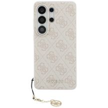 Etui Guess 4G Classic Logo Charm MagSafe na Samsung Galaxy S26 Ultra - różowe