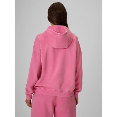 2. Bluza dresowa oversize z kapturem damska 4F 4FRSS26TSWSF3189-55S