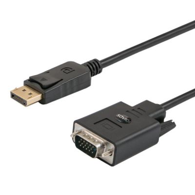 2. SAVIO KABEL DISPLAY PORT DO VGA 1.8M CL-203