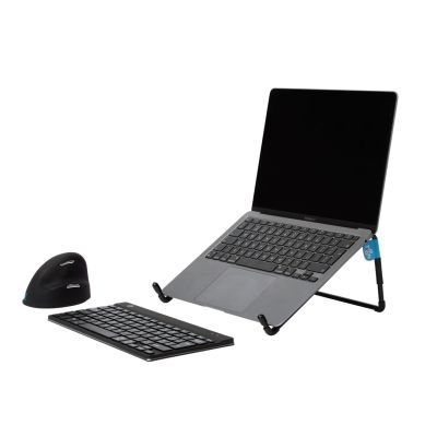 4. R-Go Tools R-Go Laptopständer 10"-22" Max.5KG Steel Travel juodas