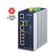 PLANET IGS-5225-4UP1T2S łącza sieciowe Zarządzany L2+ Gigabit Ethernet (10/100/1000) Obsługa PoE Niebieski, Srebrny
