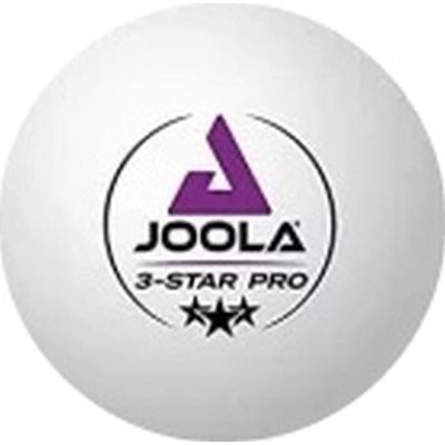 3. PIŁECZKI DO TENISA STOŁOWEGO JOOLA PRO 3 STAR 12SZT BIAŁE