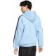 3. Bluza męska adidas Essentials 3-Stripes Fleece Full-Zip Hoodie błękitna KY4143