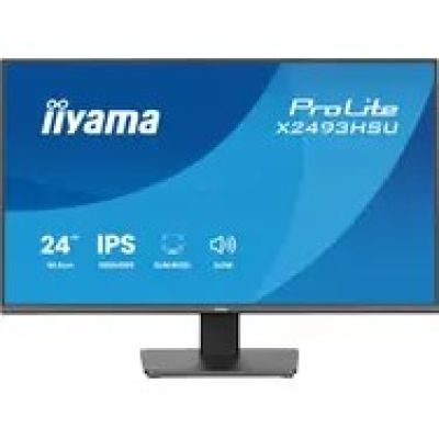 iiyama ProLite X2493HSU-B1 monitor komputerowy 60,5 cm (23.8") 1920 x 1080 px Full HD LED Czarny