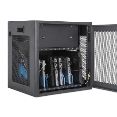 7. MANHATTAN SZAFA DO ŁADOWANIA 10 LAPTOPÓW 16" 10 GN
