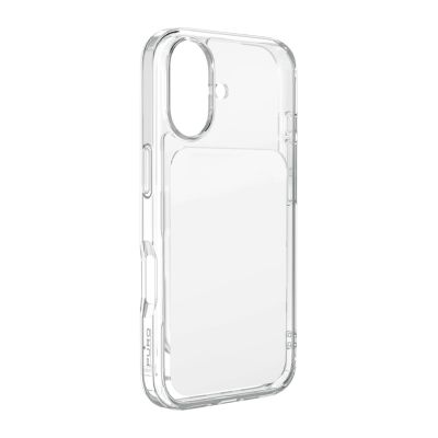 Etui Puro Plate Mag na iPhone 17 kompatybilne z MagSafe - białe