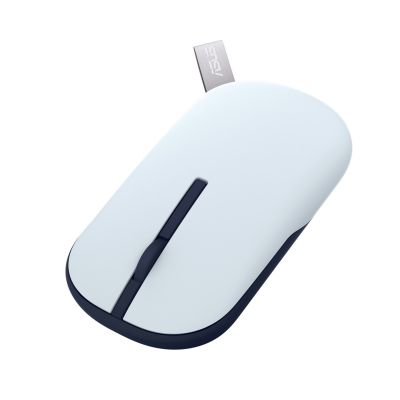 11. Mysz bezprzewodowa ASUS Marshmallow MD100 Granatowa