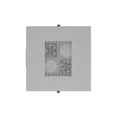 4. LANBERG SZAFA INSTALACYJNA RACK STOJĄCA 19" 32U 600X600 SZARA DRZWI PRZESZKLONE LCD (FLAT PACK) V2