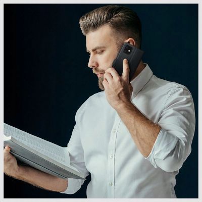 5. Etui Tech-Protect Wallet na Motorola EDGE 50 NEO - czarne