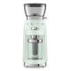 Smeg Kaffeem?hle CGF03PGEU, 15 Mahlgrade, 240g Bohnenbeh., 150W, Hellgr?n