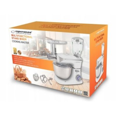 11. Robot kuchenny planetarny do mielenia Esperanza COOKING MASTER EKM025 (1000W)