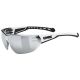 4. Okulary rowerowe UVEX Equate, white matt/mir.silver