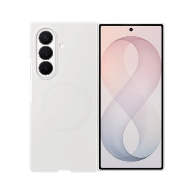EF-EF976CWE Samsung Silicone Magnet Cover for Galaxy Z Fold 8 Ultra White