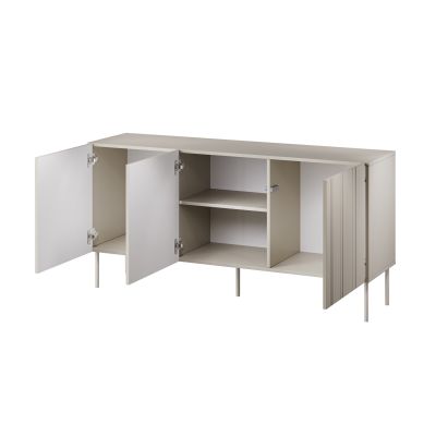 2. Komoda ISLA 150,5x40x75 kaszmir mat