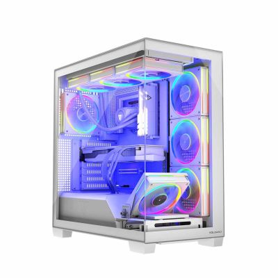 14. MODECOM OBUDOWA VOLCANO STELLAR ARGB MIDI 8F WHITE