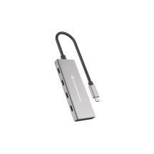 Conceptronic HUBBIES16G huby i koncentratory USB 3.2 Gen 2 (3.1 Gen 2) Type-C 10000 Mbit/s Szary