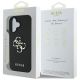 8. Etui Guess Grained Big 4G Logo Small Classic Logo na iPhone 16 - czarne