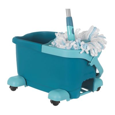 3. Zestaw Clean Twist Mop Ergo na kółkach Leifheit