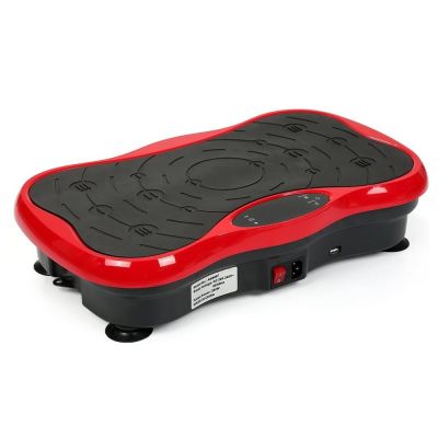 2. Extralink Moonwalk Spin Move Platofrma Wibracyjna do Cwiczen Fitness 200W czerwona