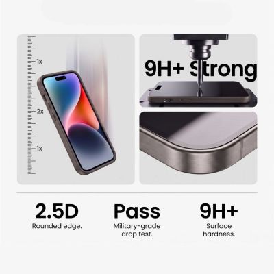 3. Szkło hartowane Tech-Protect Glass Fit+ 2-Pack na Xiaomi Redmi 17 4G / 5G - czarne