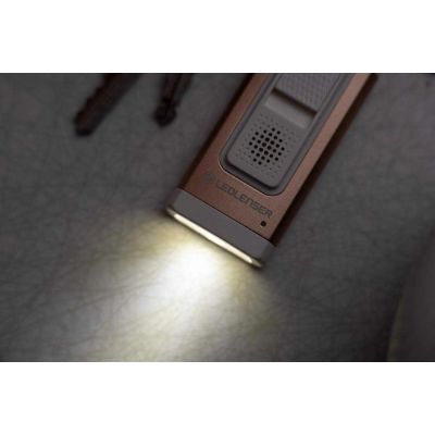7. Latarka Ledlenser K6R Safety Gold Box Window box 502581