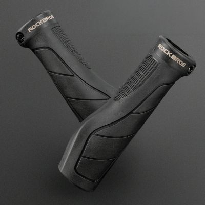 8. Gripy rowerowe Rockbros G326PL - czarne