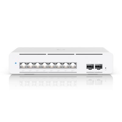 11. Switch UBIQUITI USW-PRO-XG-8-POE UniFi Pro XG 8 PoE Zarządzany L2/L3 10G Ethernet (100/1000/10000) Obsługa PoE Szary