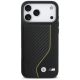 3. Etui BMW M Carbon Line & Logo MagSafe na iPhone 17 Pro Max - żółte