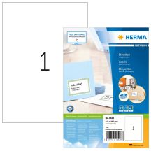 HERMA 4428 etykiet do nadruku Biały Samoprzylepne etykiety do drukowania