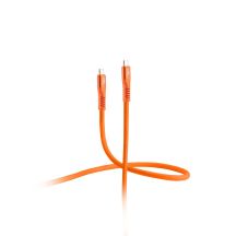 Flexline FL31-77157 kabel USB USB 3.2 Gen 2x2 1,5 m USB C 20 Gbit/s 240 W Pomarańczowy