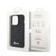 8. Etui Guess Disco Metal Script na iPhone 14 Pro - czarne