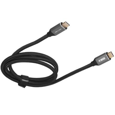 4. Kabel IBOX IKUMTC31G2 (USB typu C - USB typu C ; 1m; kolor czarny)