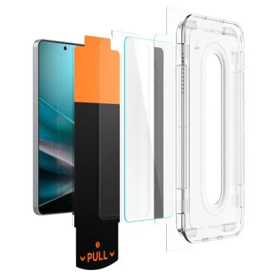 2. Szkło hartowane Spigen Glas.TR ”Ez Fit” Pro na Samsung Galaxy S25 Edge