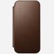 6. Nomad Modern Leather Folio pokrowiec na telefon komórkowy 17,5 cm (6.9") Brązowy