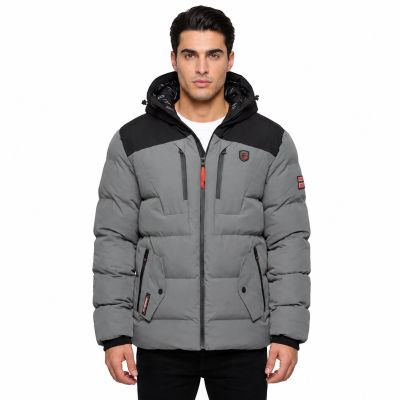 5. Parka męska Geographical Norway CACHOT GREY DB MEN 068 (WA1698H/GN-GREY)