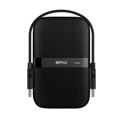 4. Silicon Power Armor A60 zewnętrzny dysk twarde 2 GB Czarny
