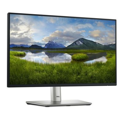 4. DELL P Series P2225H monitor komputerowy 54,6 cm (21.5") 1920 x 1080 px Full HD LCD Czarny, Srebrny