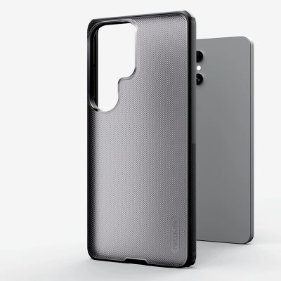 11. Etui Nillkin Super Frosted Shield Pro na Samsung Galaxy S26 Ultra - półprzezroczysto-czarne
