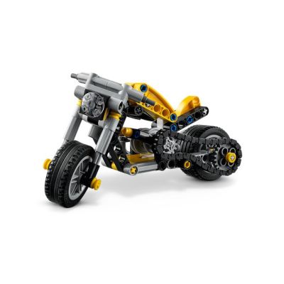 5. LEGO Technic 42225 - Żółty motocykl