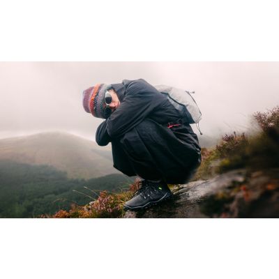 10. Buty turystyczne Vivobarefoot MAGNA FOREST ESC WOMENS OBSIDIAN/LIME trekkingi minimalistyczne (209082-02)