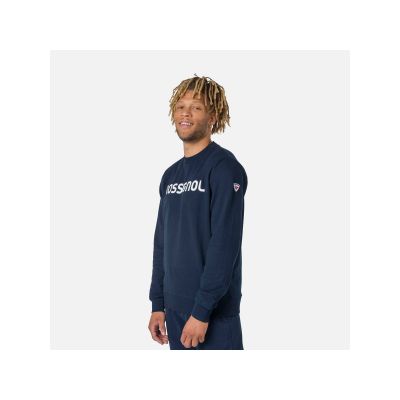 8. Bluza Rossignol LOGO SWEAT RN FL granatowy