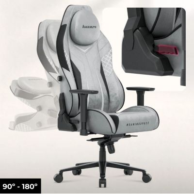 8. Fotel gamingowy Huzaro Force 8.3 Grey