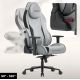 8. Fotel gamingowy Huzaro Force 8.3 Grey