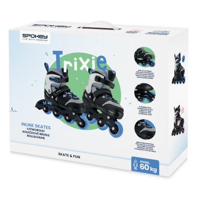 9. Rolki Spokey Trixie Jr SPK-944628 31-34 BK/BL