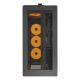 8. Obudowa PC Montech HS01 PRO, Midi-Tower, ATX, aRGB, Szkło Hartowane