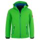 Kurtka softshellowa dziecięca TrollKids Kids Trollfjord Jacket bright green/med blue wiatroodporna zielona (161-304)