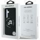 8. Etui Karl Lagerfeld Silicone Double Heads And Circle MagSafe Samsung Galaxy S25 czarny