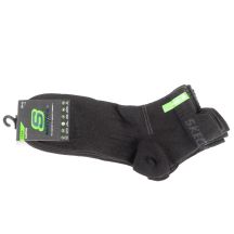 Skechers 3PPK Bamboo Mesh Quarter Socks SK42056-9999 Czarne 39-42